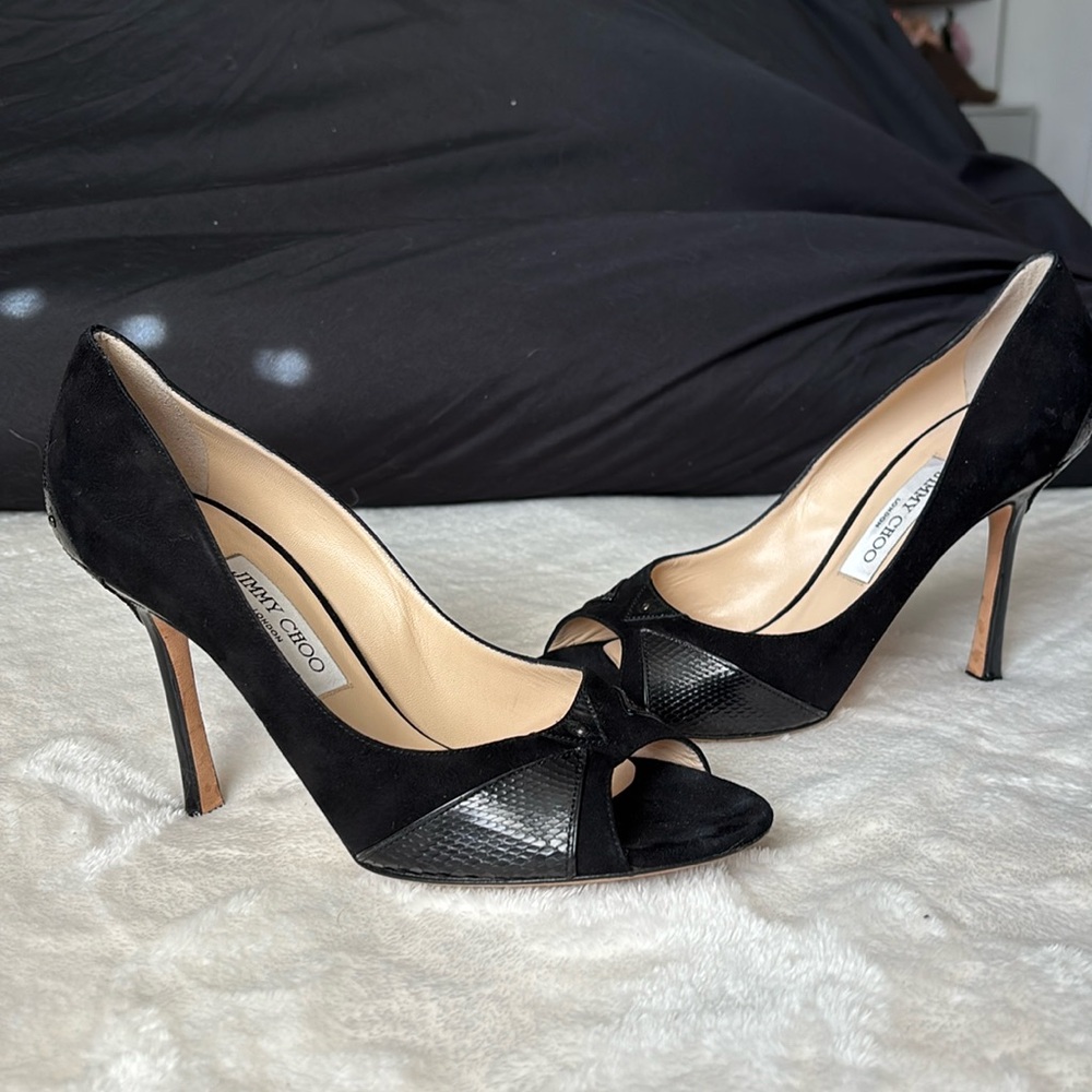 Jimmy Choo Snake heels